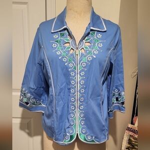 Bob Mackie Wearable Art Jacket